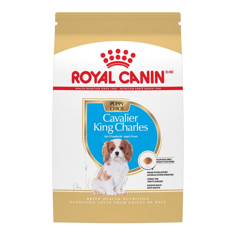 Royal Canin Breed Health Nutrition Cavalier King Charles Spaniel Puppy Dry Dog Food, 3 lb Bag - Image 1